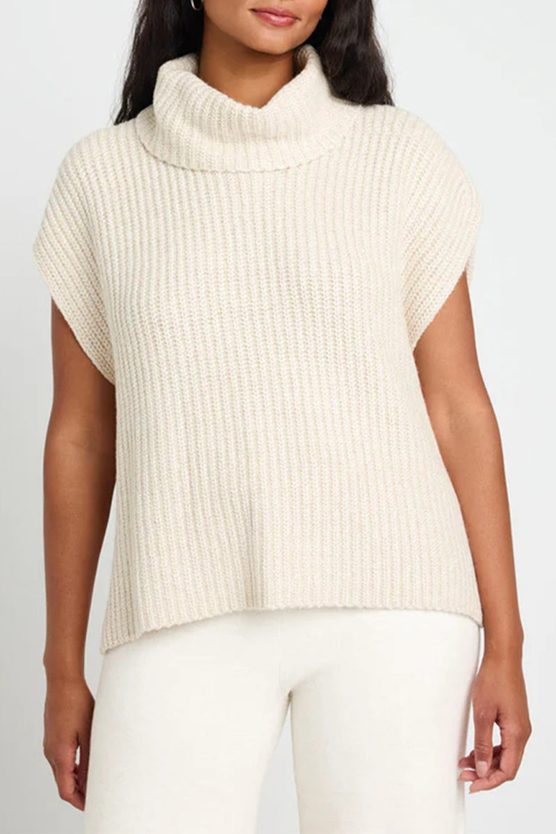 Casual Solid Color Turtleneck Sweaters(3 Colors)