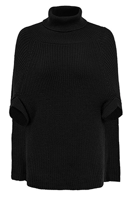 Casual Street Solid Patchwork Turtleneck Tops Sweater (Without Belt)(4 Colors)