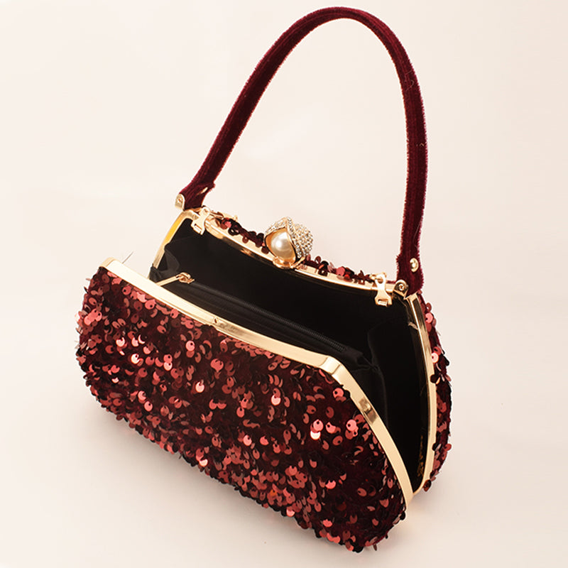 Formal Patchwork Sequins Bags