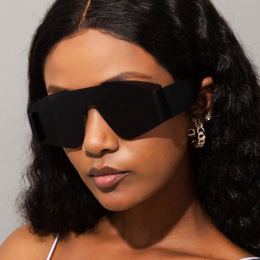 Casual Daily Solid Patchwork Sunglasses