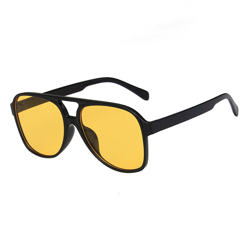 Casual Daily Solid Patchwork Sunglasses